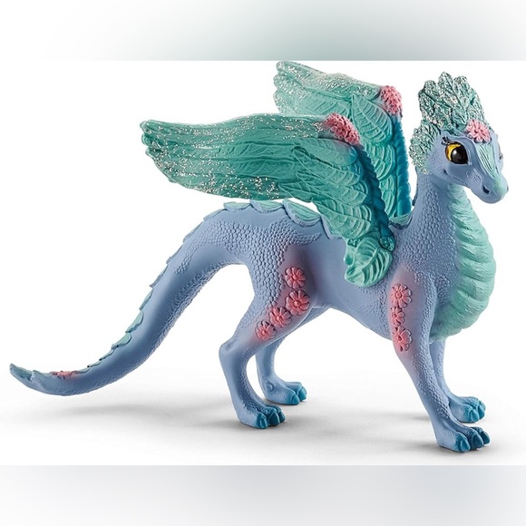Schleich Bayala - 2 PC Flower Dragon and Baby Toy Set- Durable Fantasy Figures - Picture 3 of 8